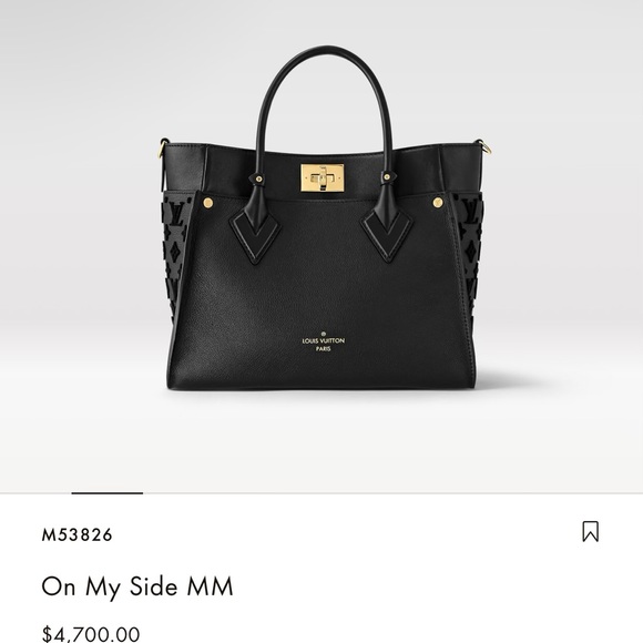 Louis Vuitton on my side MM tote - Picture 8 of 12